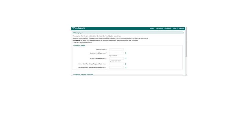Screenshot of a typical PAYE software interface in the UK, showing employee details and payroll calculations.